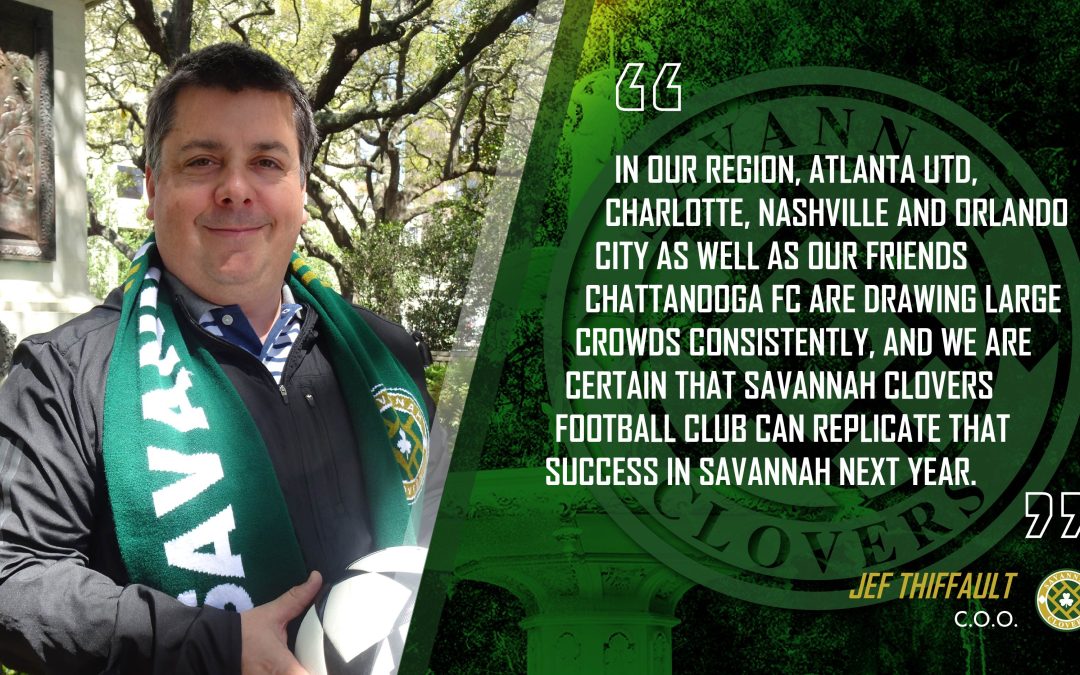 COO Jef Thiffault Talks Recent Soccer Champions Tour & Upcoming 2023 Clovers Season